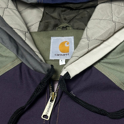 Carhartt Patchwork-Jacke – Größe L