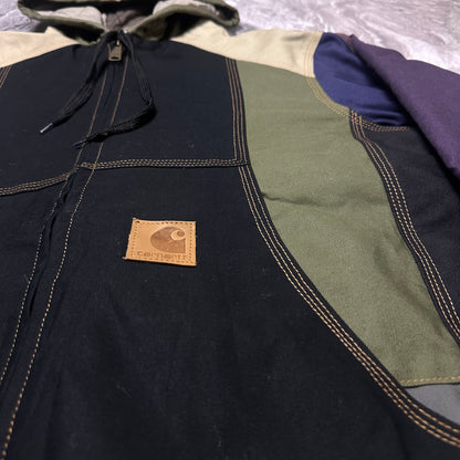 Veste Carhartt patché rework – Taille L