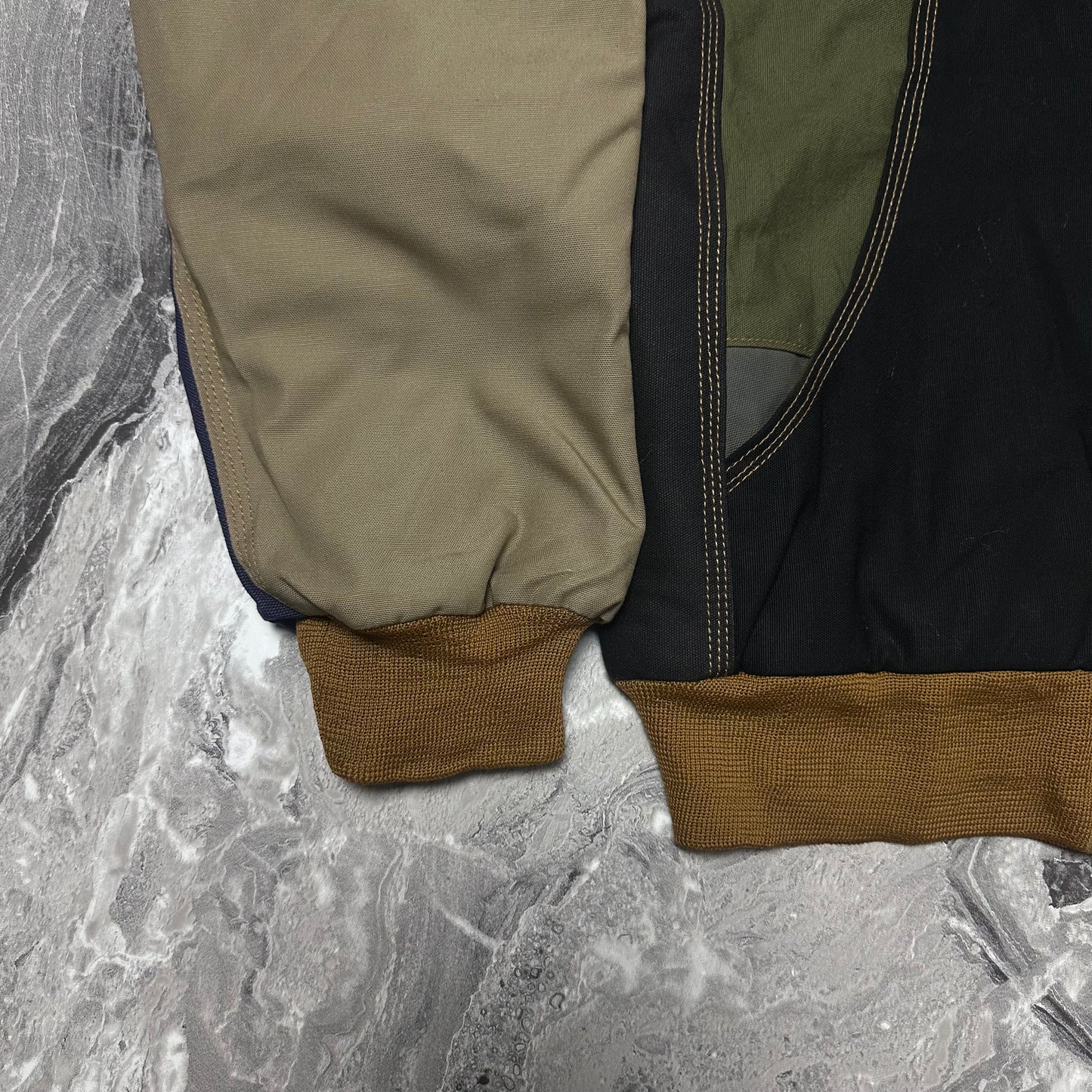 Carhartt Patchwork-Jacke – Größe L