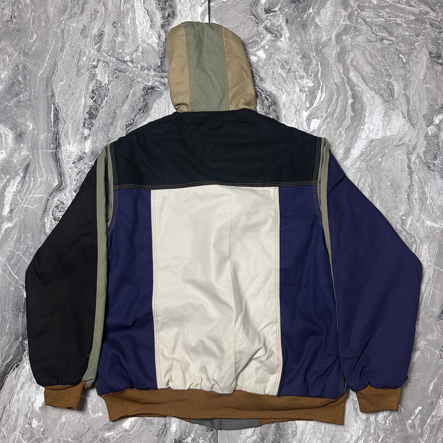 Carhartt Patchwork-Jacke – Größe L