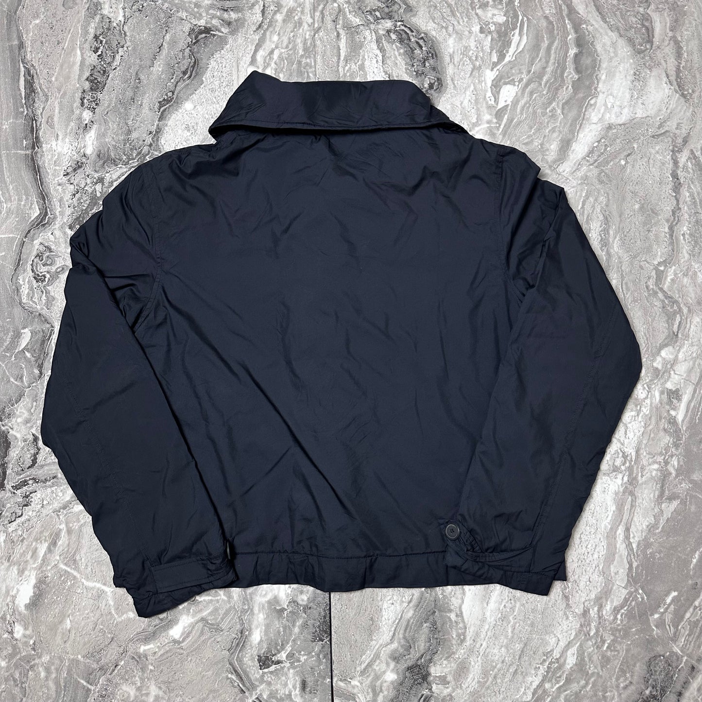 Lacoste Marineblaue Jacke – Damengröße S