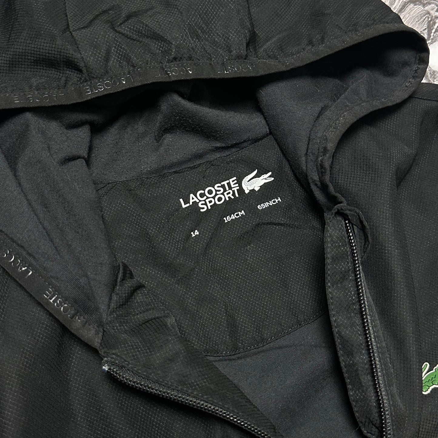 Veste Lacoste Sport à capuche – Taille XS