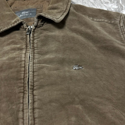 Braune Lacoste-Jacke – Größe XL