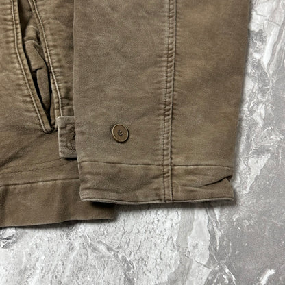 Braune Lacoste-Jacke – Größe XL