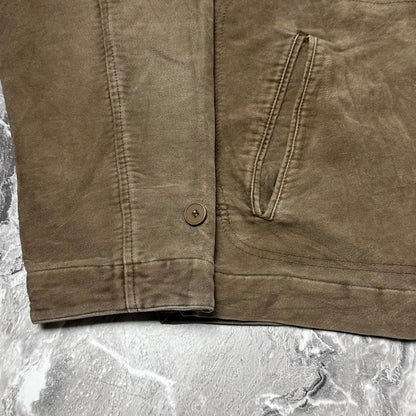 Braune Lacoste-Jacke – Größe XL