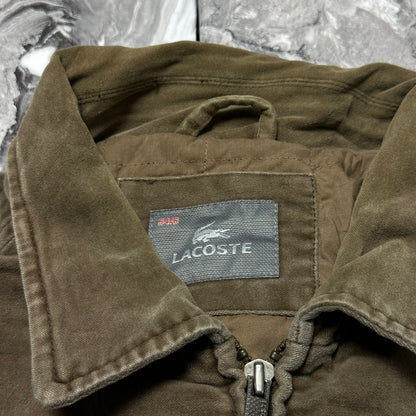 Braune Lacoste-Jacke – Größe XL