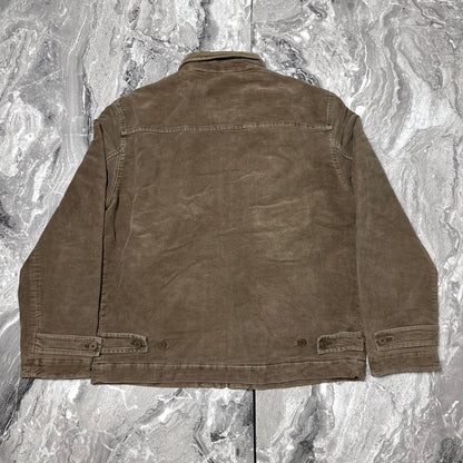 Braune Lacoste-Jacke – Größe XL