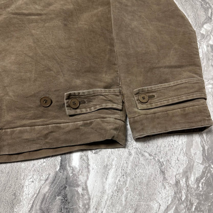 Braune Lacoste-Jacke – Größe XL