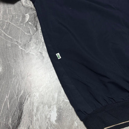 Lacoste Wendejacke Beige/Marineblau – Größe XL