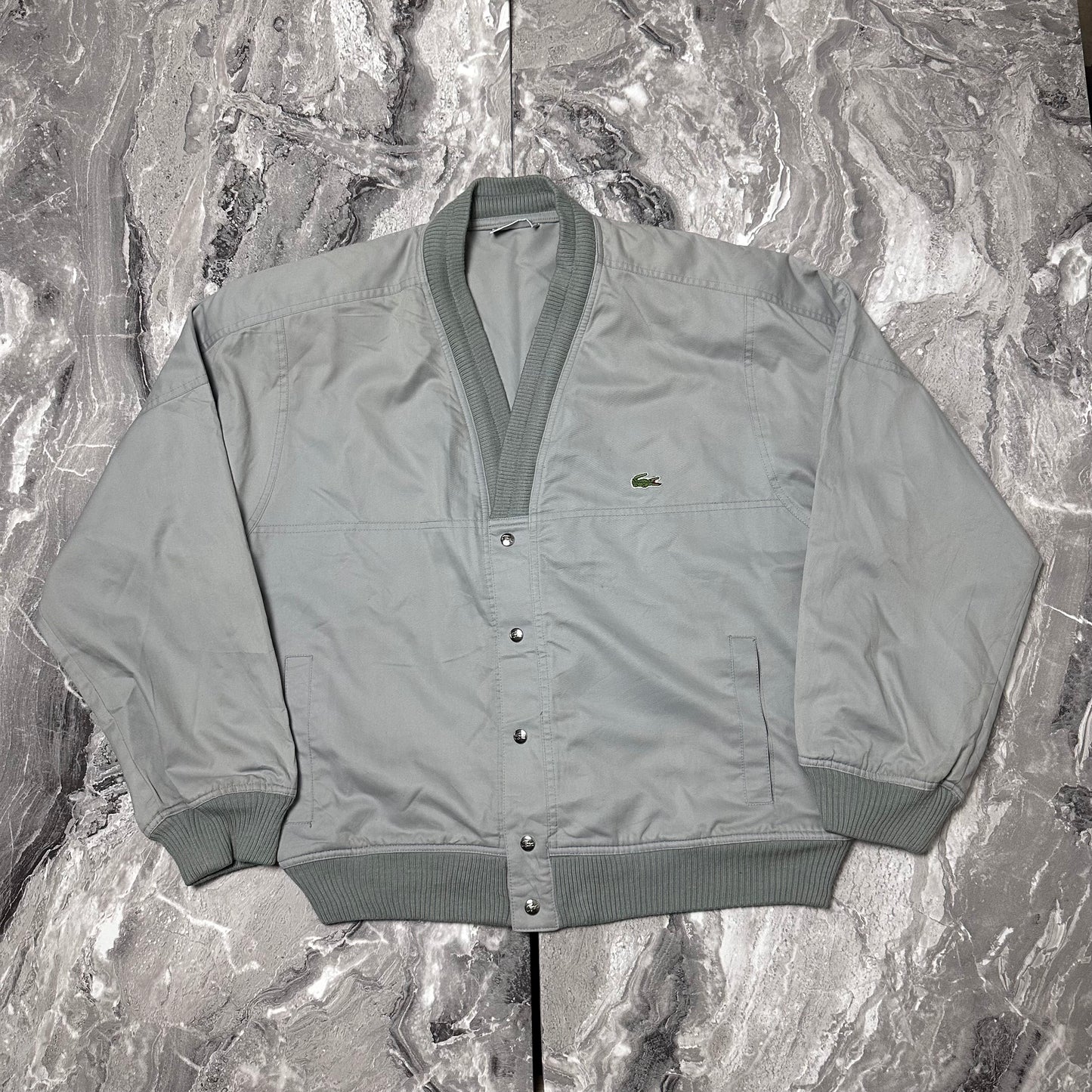 Veste Lacoste gris clair – Taille L