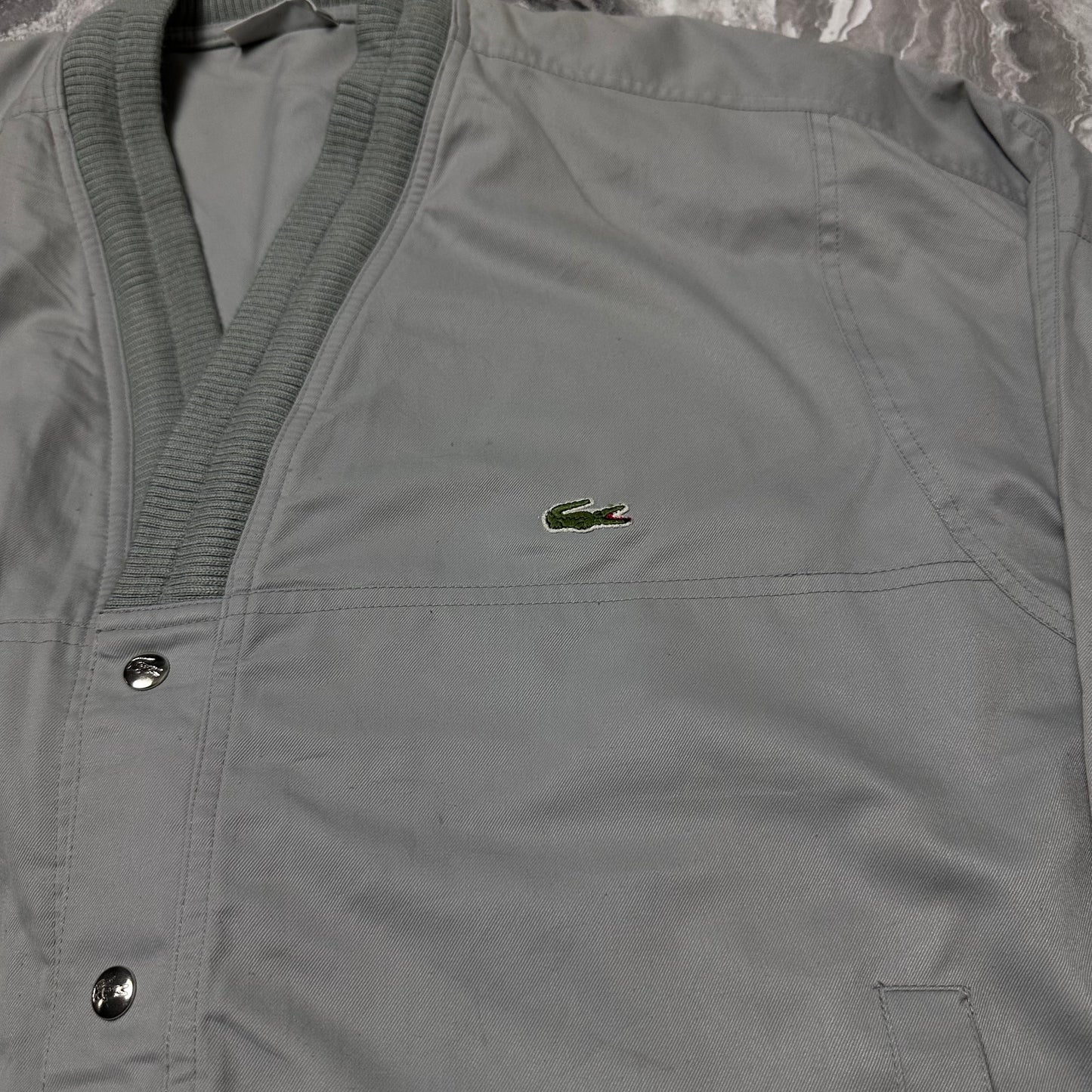 Veste Lacoste gris clair – Taille L