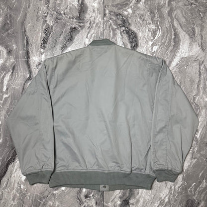 Hellgraue Lacoste-Jacke – Größe L