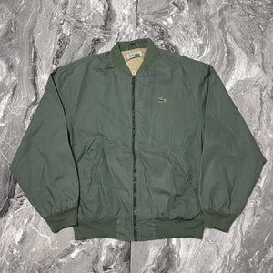 Veste Lacoste Kaki Vintage – Taille M