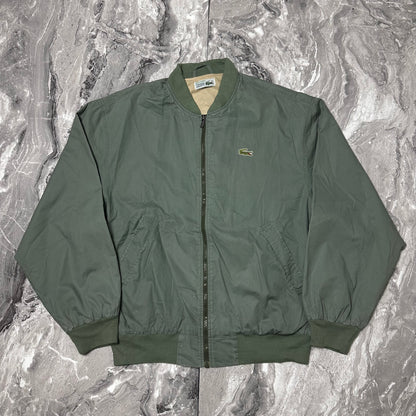 Veste Lacoste Kaki Vintage – Taille M
