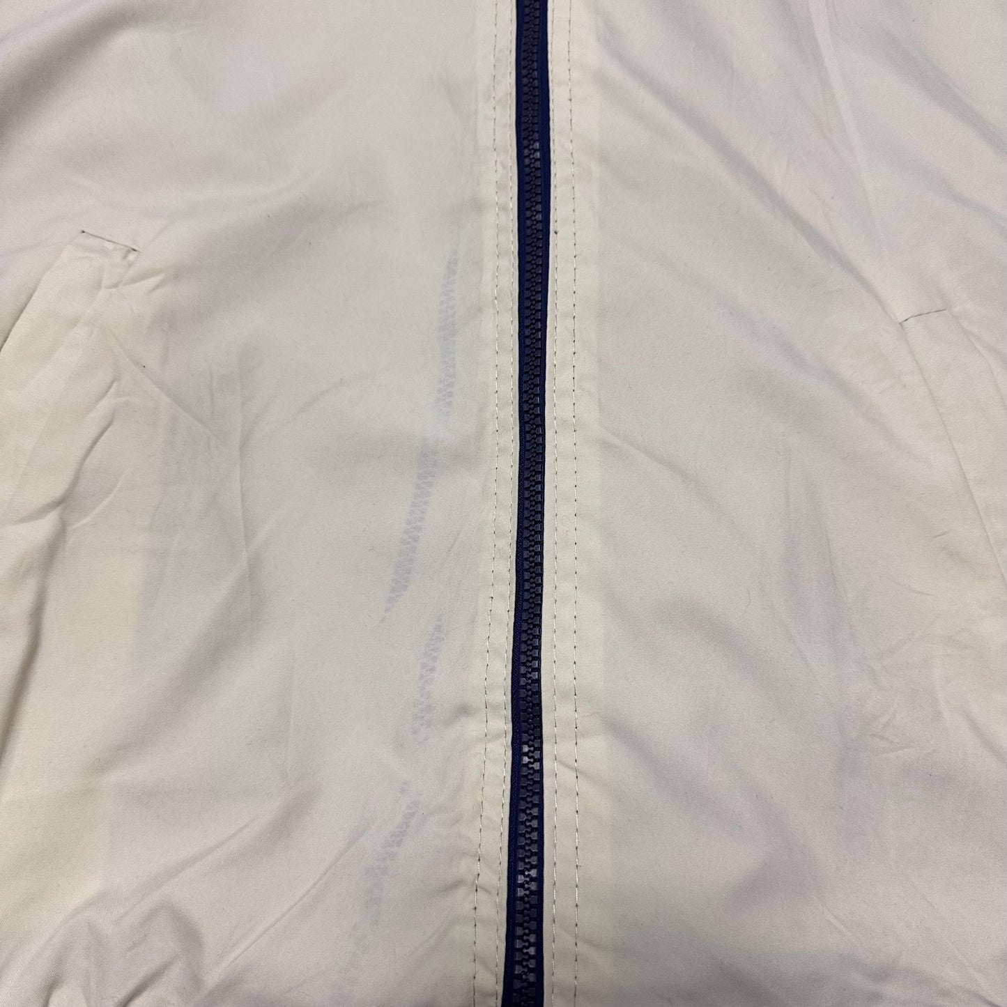 Veste Lacoste Réversible Beige / Marine – Taille L