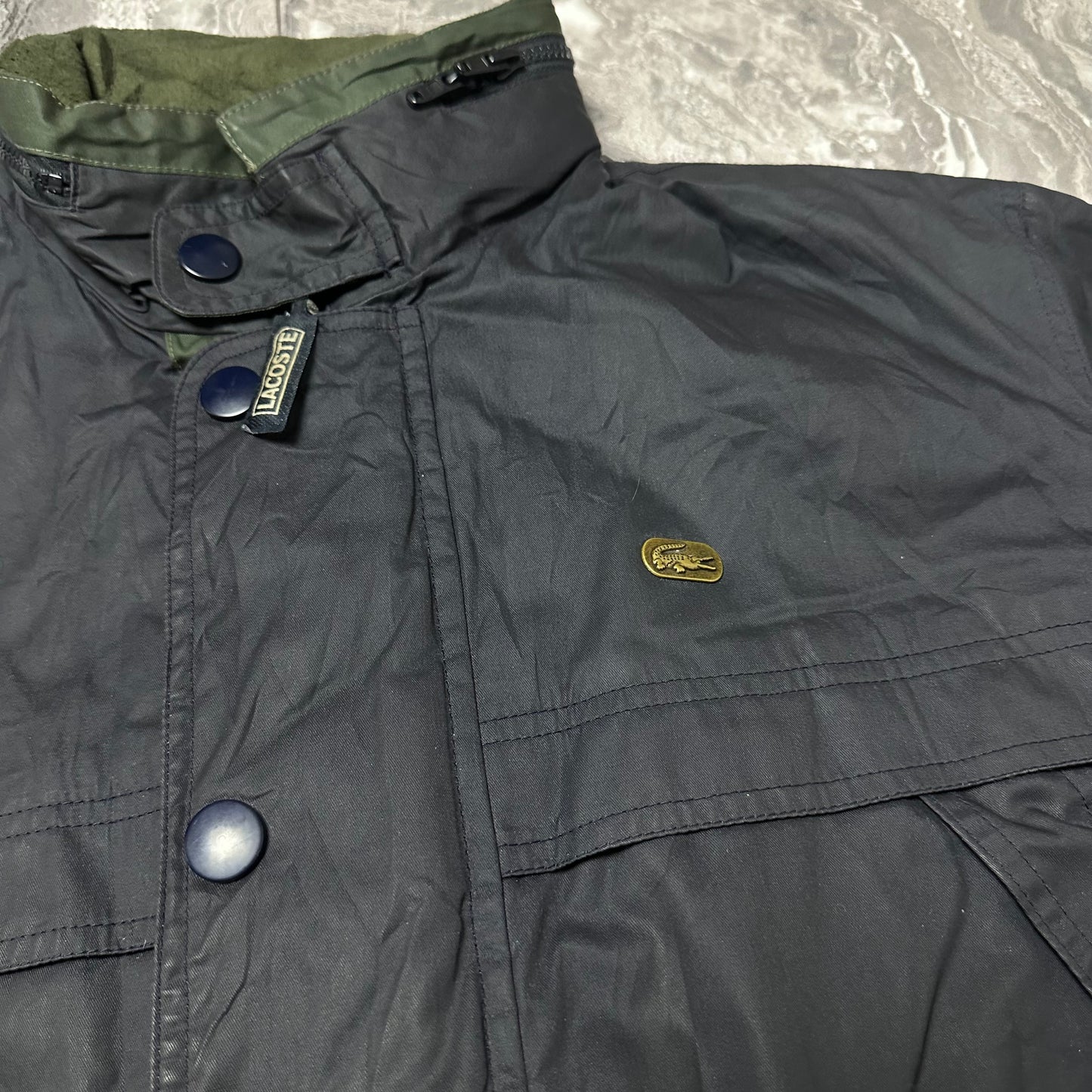 Veste Lacoste Vintage 1990s – Taille L
