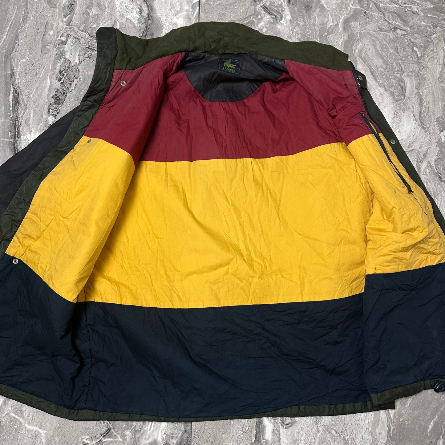 Veste Lacoste Vintage 1990s – Taille L
