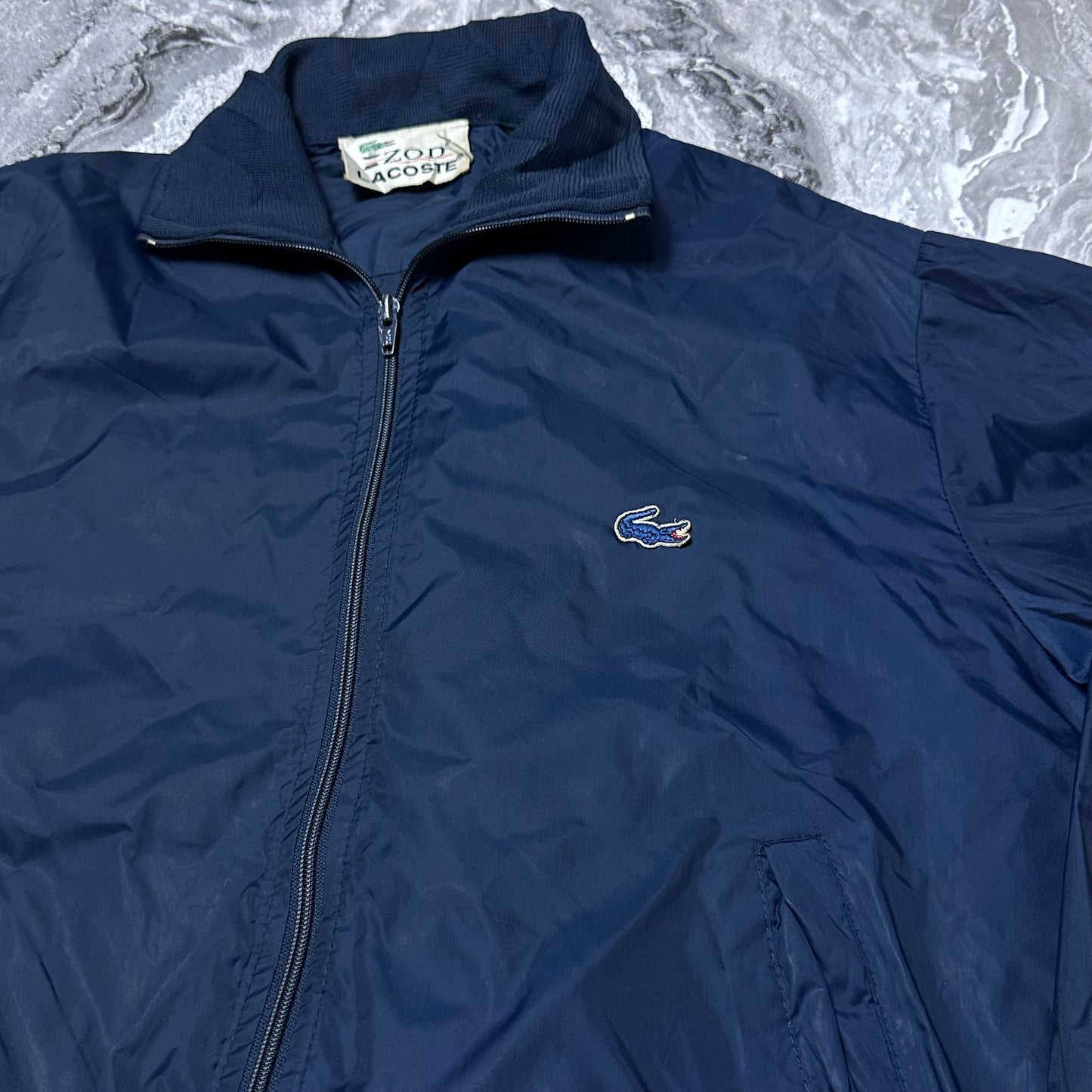 Veste Lacoste IZOD Navy Vintage 1960s – Taille M