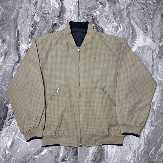 Veste Lacoste Réversible Vintage 80–90s – Taille L/XL