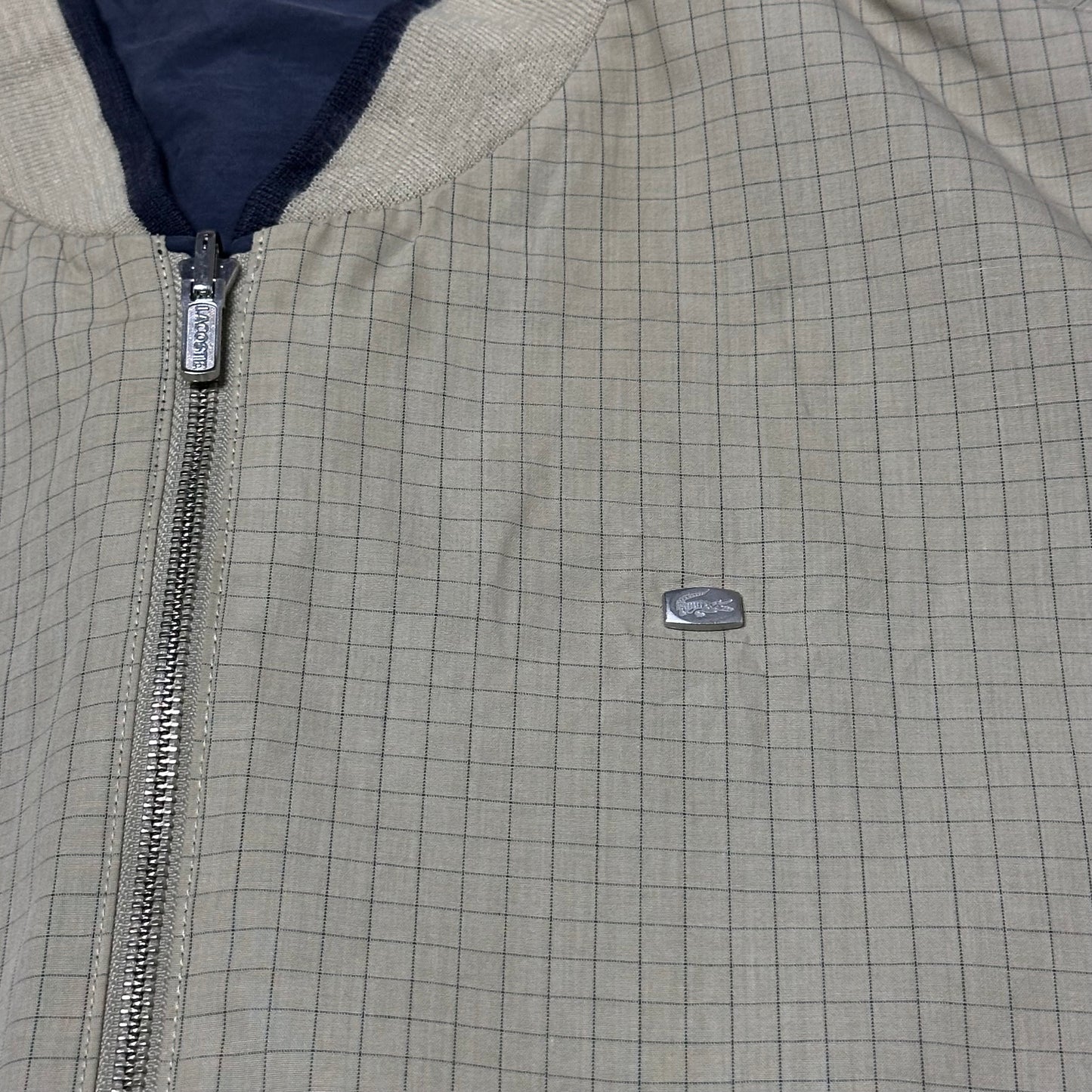 Veste Lacoste Réversible Vintage 80–90s – Taille L/XL