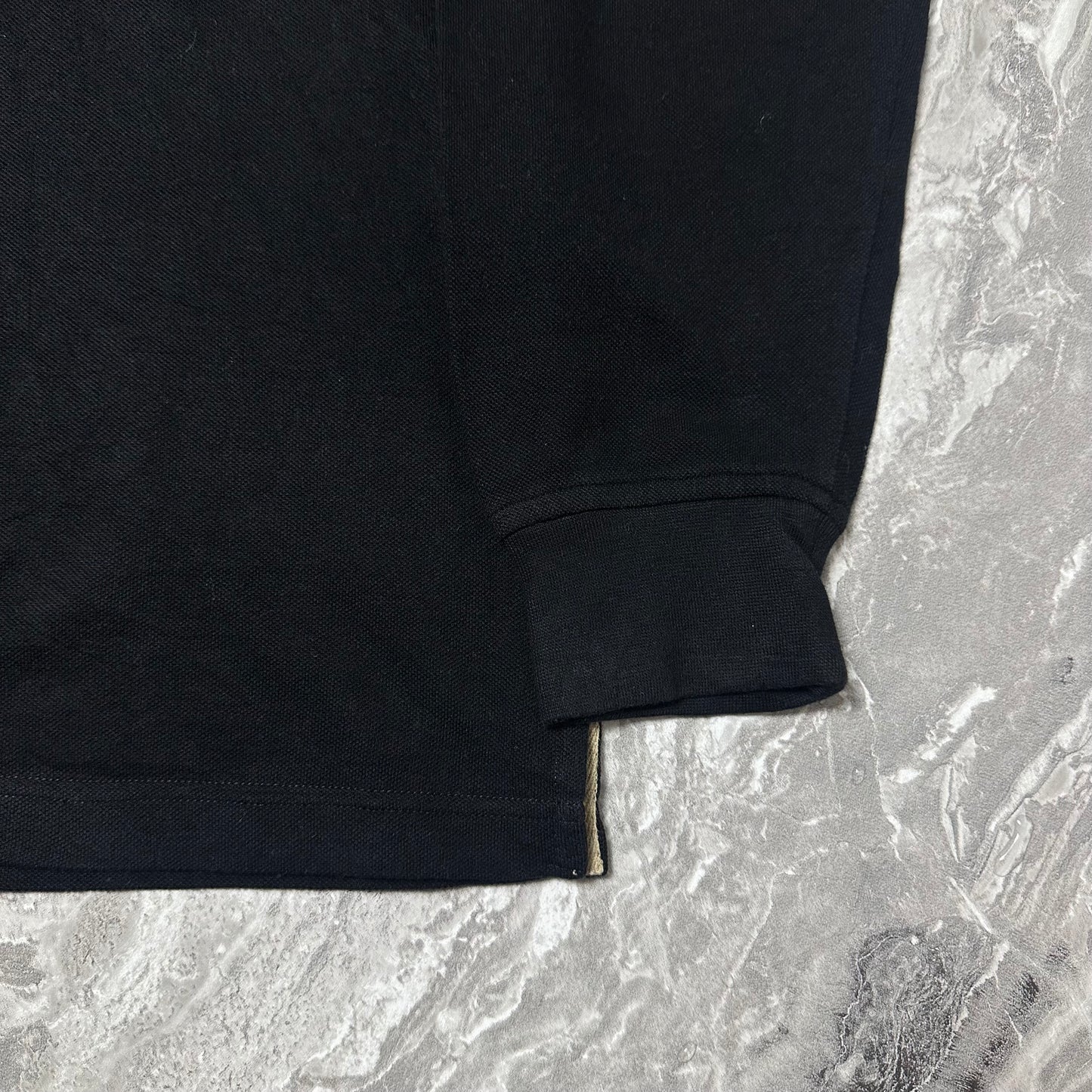 Langärmliges Poloshirt von Burberry – Größe M