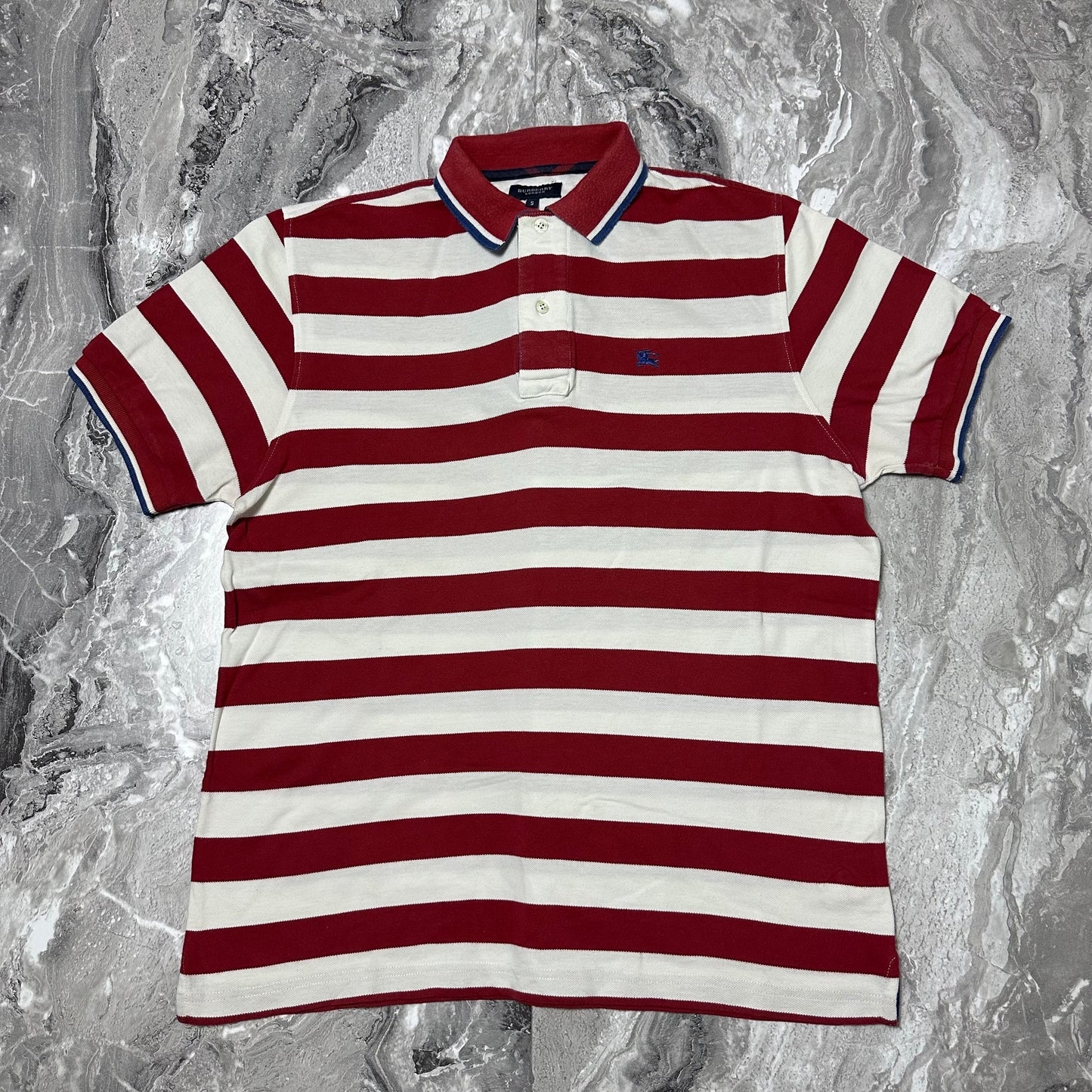 Gestreiftes Poloshirt von Burberry – Größe S