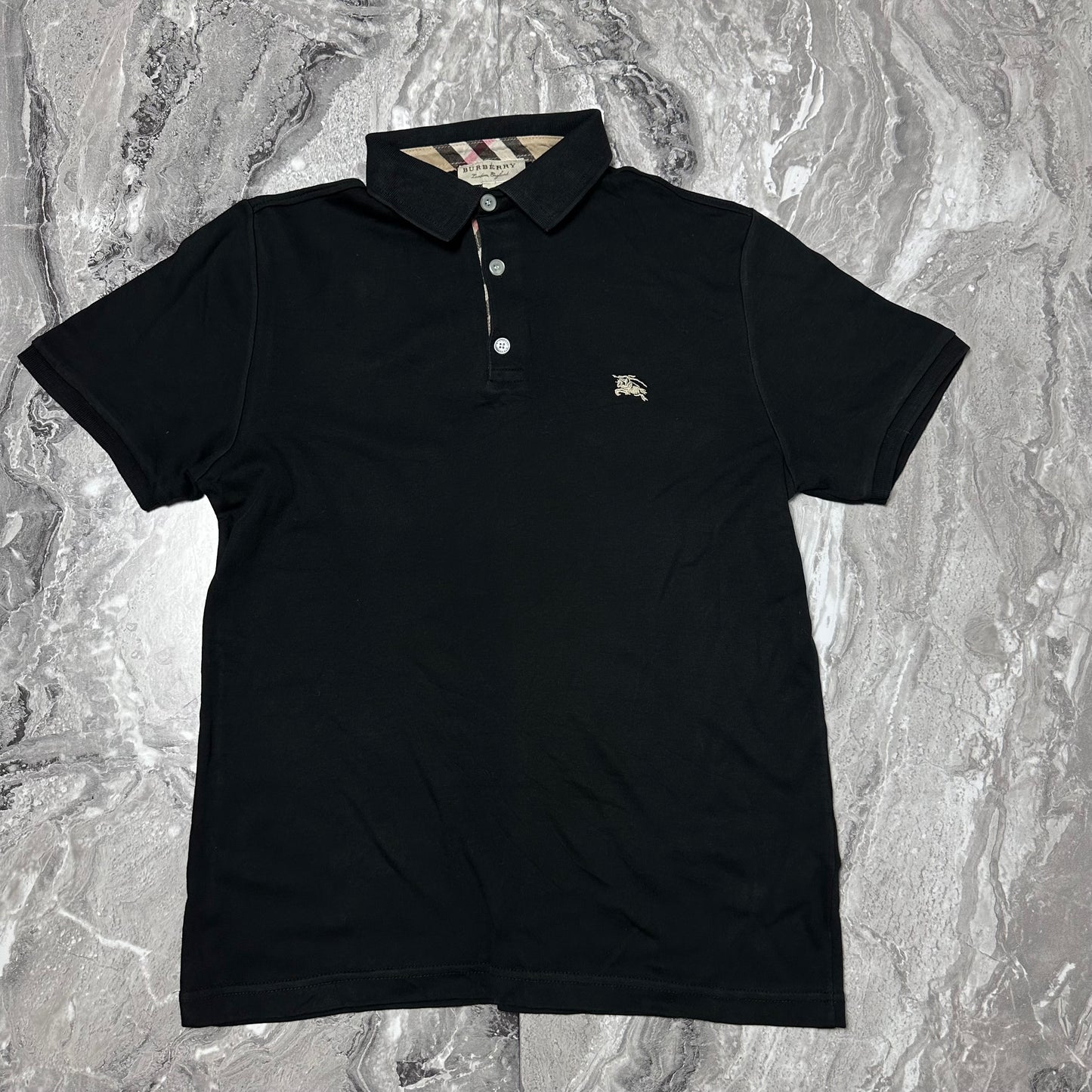 Polo Burberry Noir – Taille M