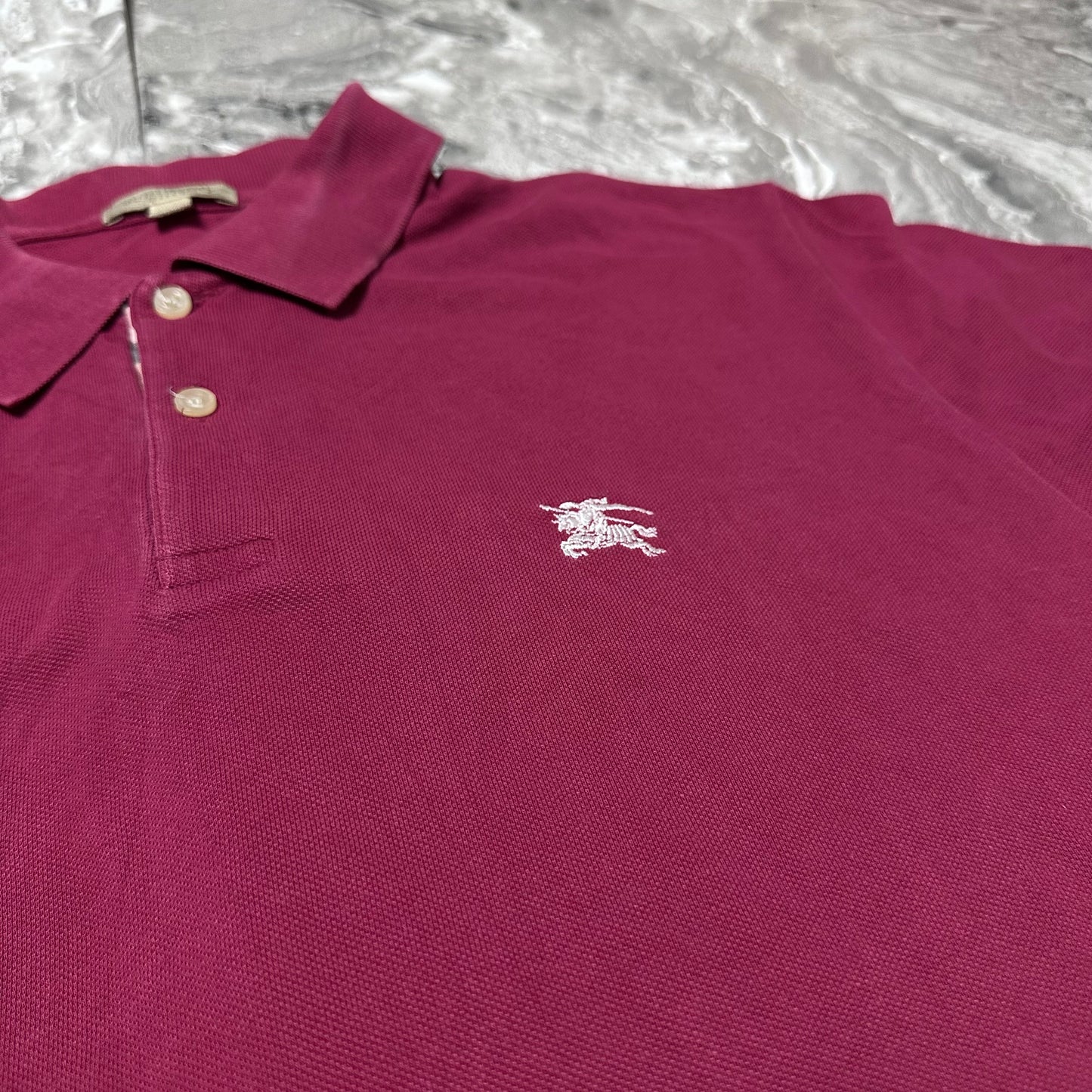 Polo Burberry Rouge – Taille M