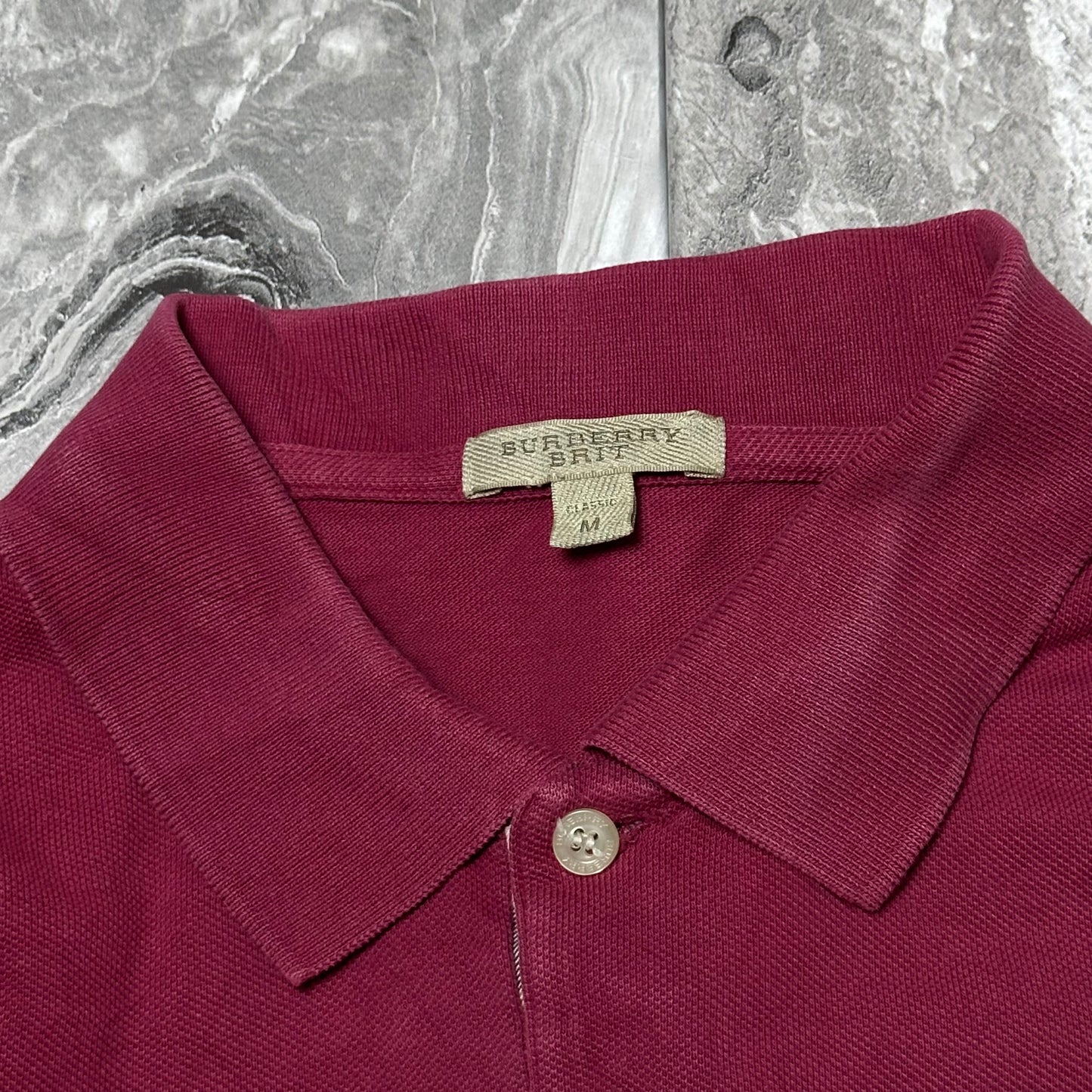 Polo Burberry Rouge – Taille M