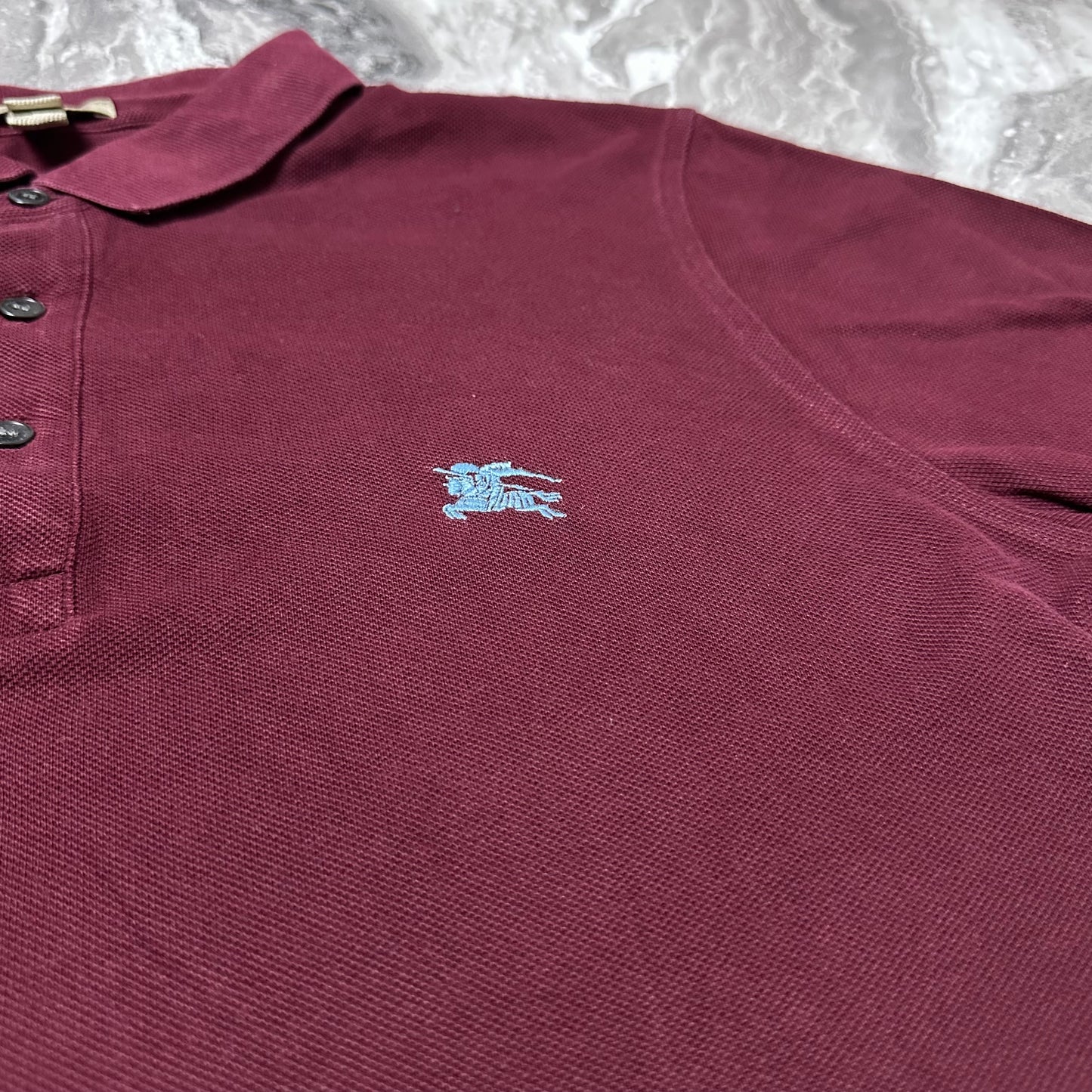 Polo Burberry  bordeaux – Taille S