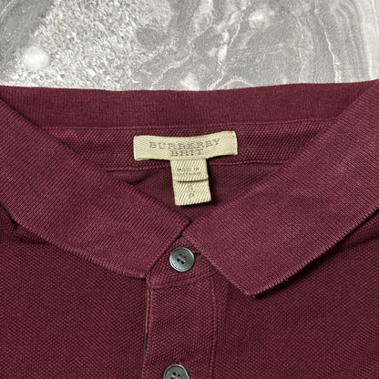 Polo Burberry  bordeaux – Taille S