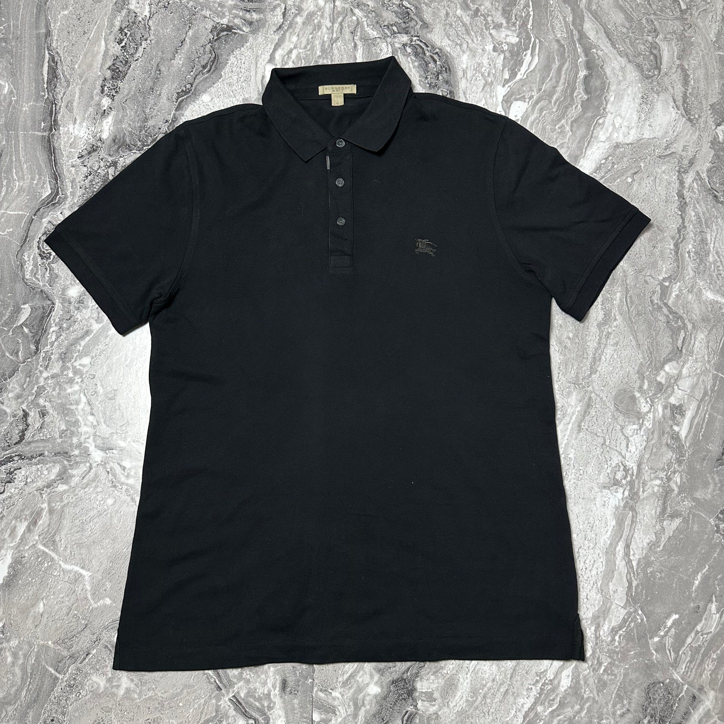 Polo Noir Burberry Brit – Taille L