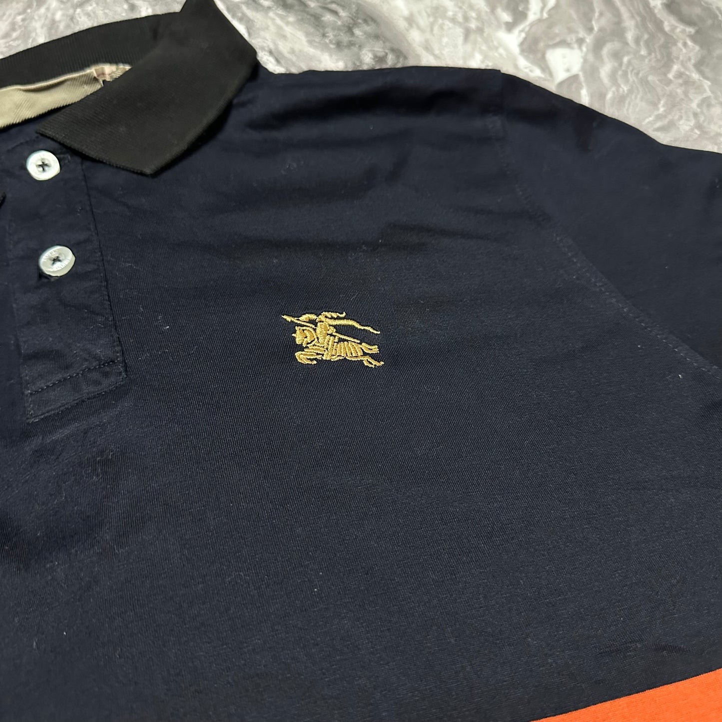 Polo Burberry  tricolore  – Taille M