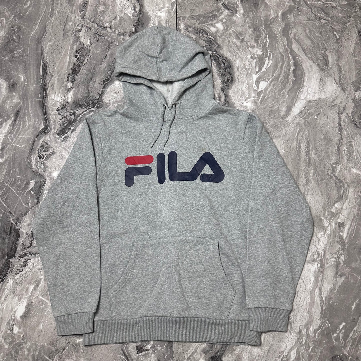 Sweat à capuche Fila gris – Taille XS