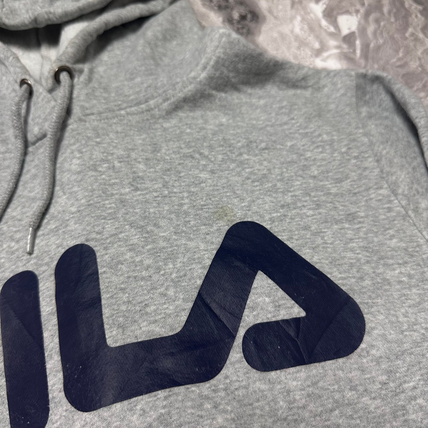 Sweat à capuche Fila gris – Taille XS