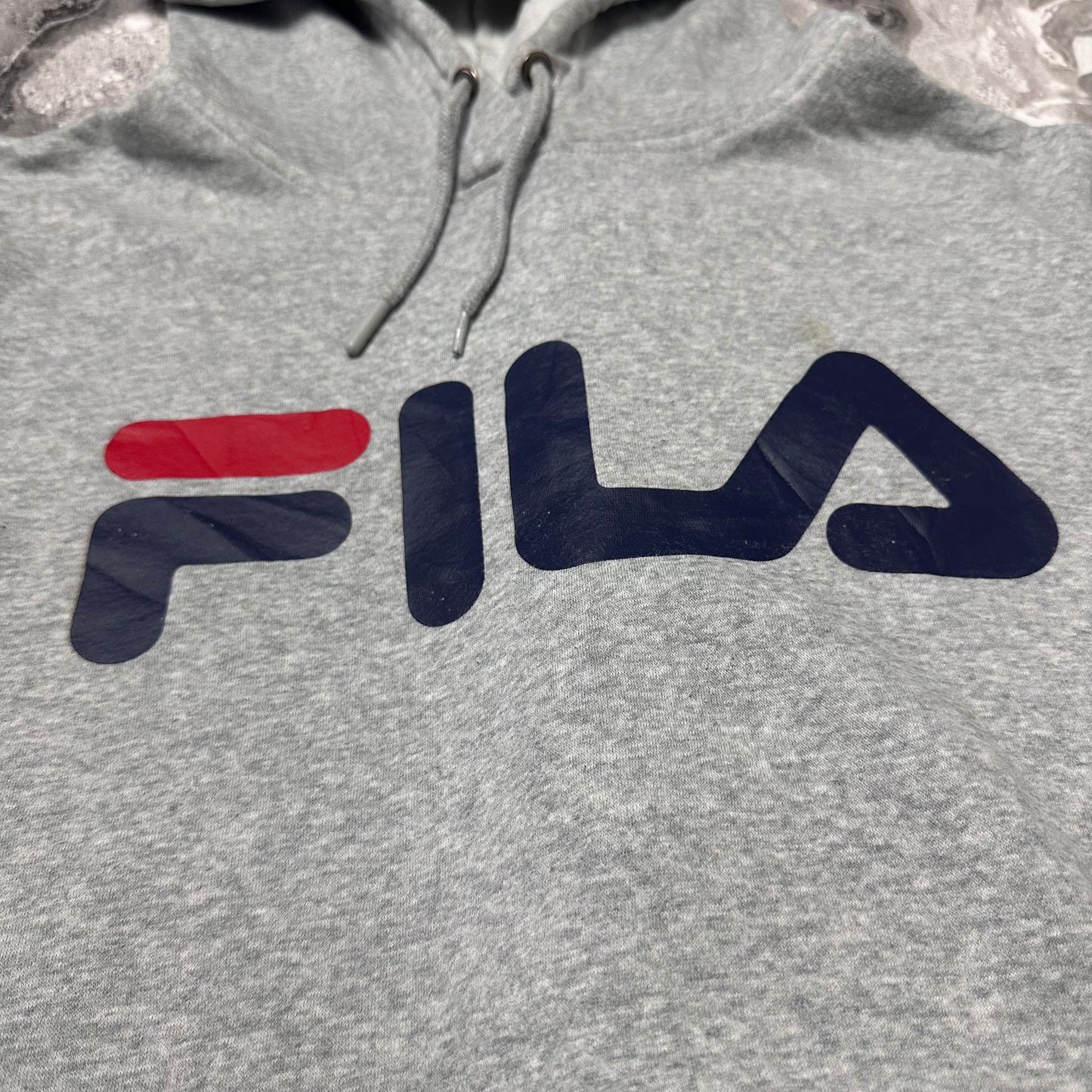 Sweat à capuche Fila gris – Taille XS