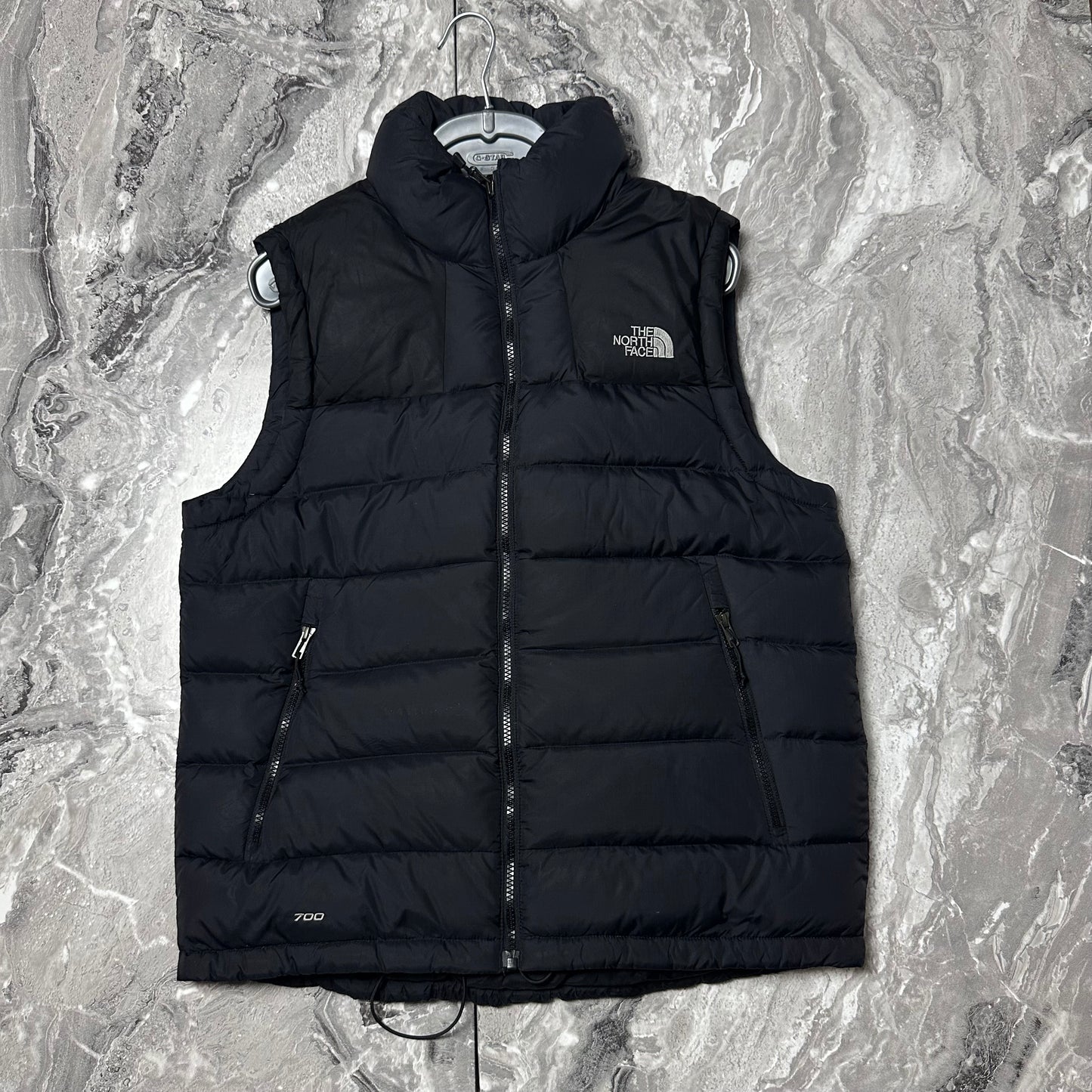 Ärmellose Steppjacke The North Face 700, Schwarz – Größe M