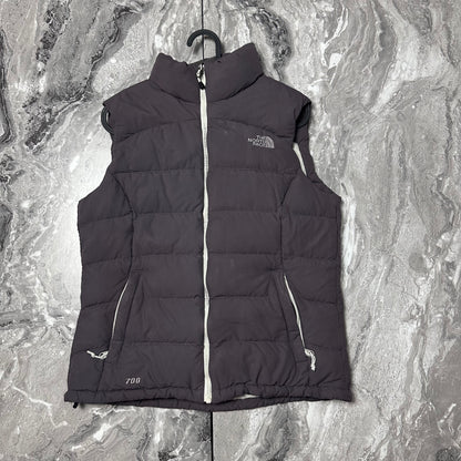 Doudoune Sans Manches The North Face 700 Violet – Taille M Femme