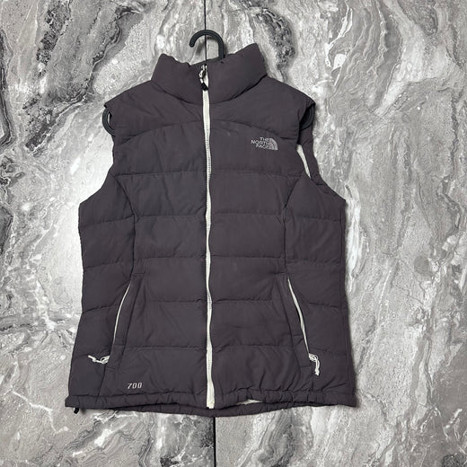 Doudoune Sans Manches The North Face 700 Violet – Taille M Femme