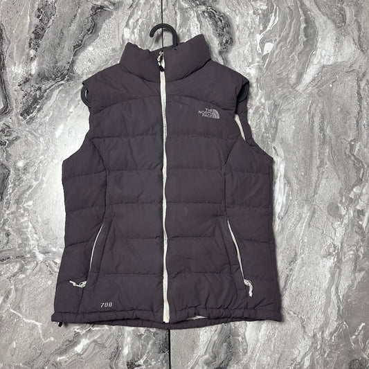 Doudoune Sans Manches The North Face 700 Violet – Taille M Femme