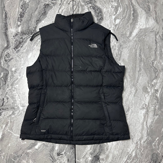 Doudoune Sans Manches The North Face 700 Noir – Taille L (Femme)