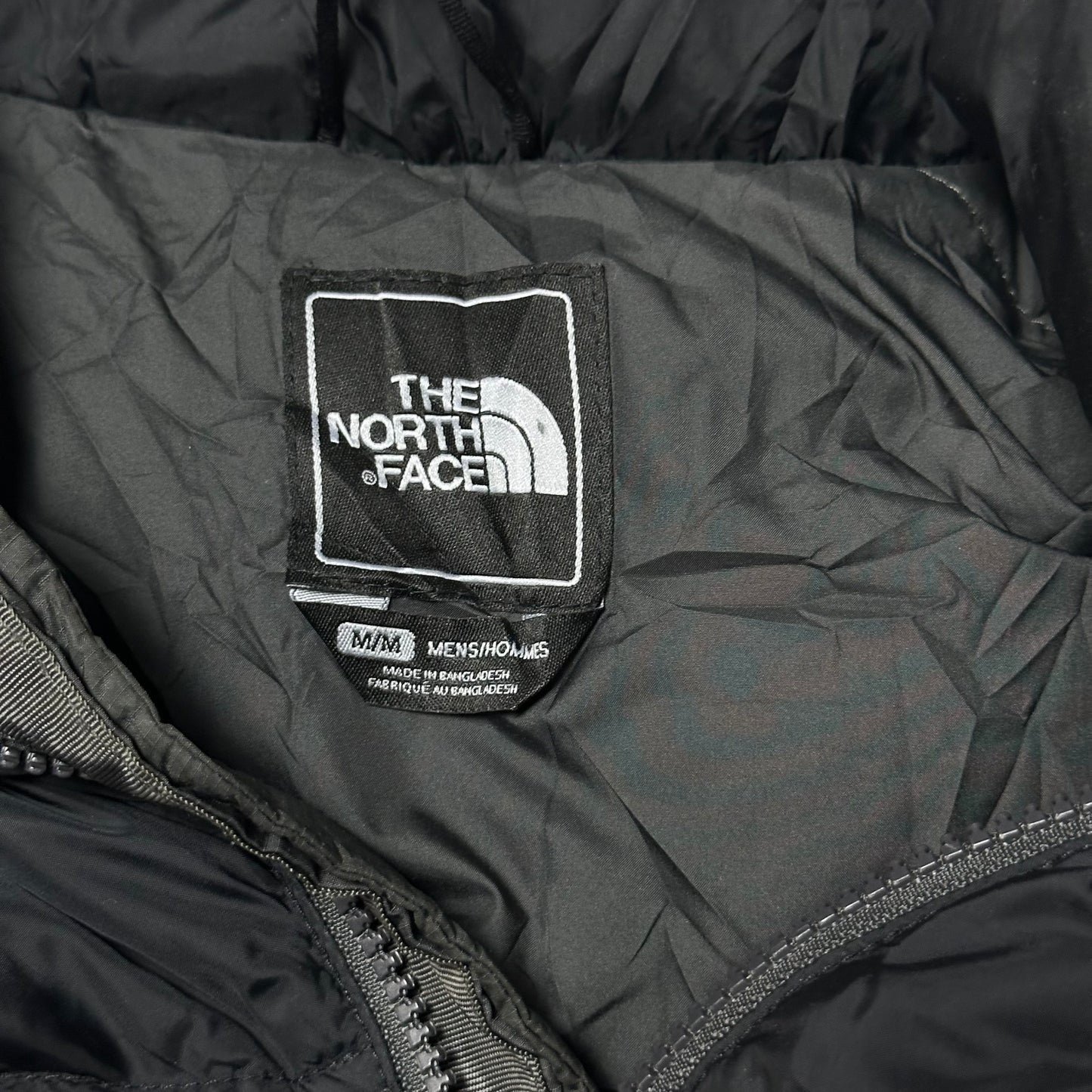 The North Face 700 Ärmellose Steppjacke Grau/Schwarz – Größe M