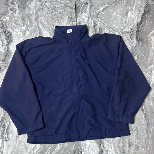 Veste Adidas golf bleu marine vue de face