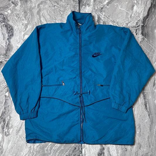 Veste Nike bleue sport vintage vue de face