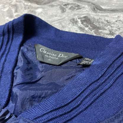 Détail étiquette Christian Dior taille XL dans la veste